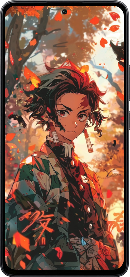 Силиконовый чехол Tanjiro для Xiaomi Poco M7 Pro 5G - 6130u-3942 изображение 