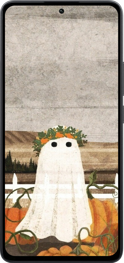 Силіконовий чехол Привид для Xiaomi Poco M7 Pro 5G - 6245u-3942 изображение 