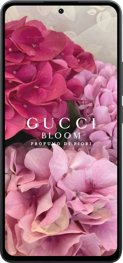 Силіконовий чехол Гучи для Xiaomi Poco M7 Pro 5G - 6341u-3942 изображение 