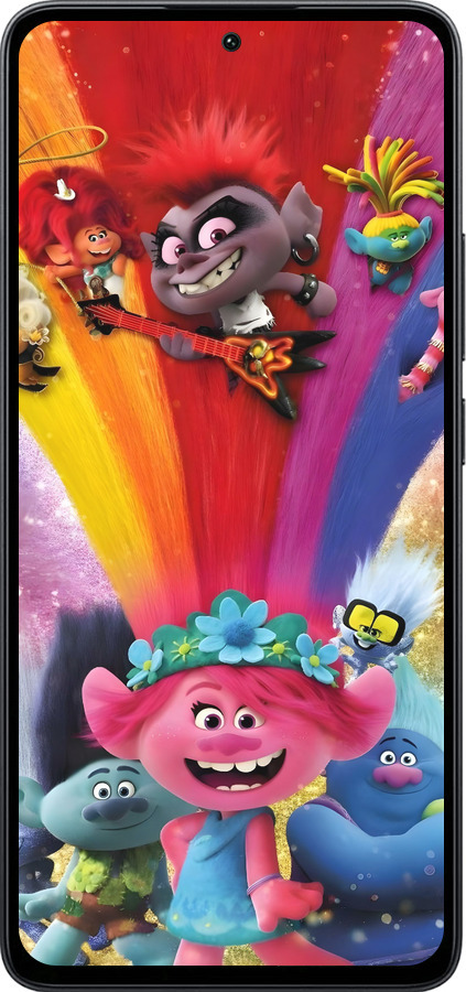 Силиконовый чехол Троли для Xiaomi Poco M7 Pro 5G - 6343u-3942 изображение 