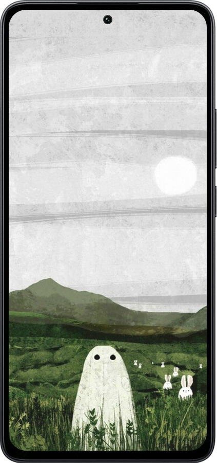 Силиконовый чехол Привидение для Xiaomi Poco M7 Pro 5G - 6492u-3942 изображение 