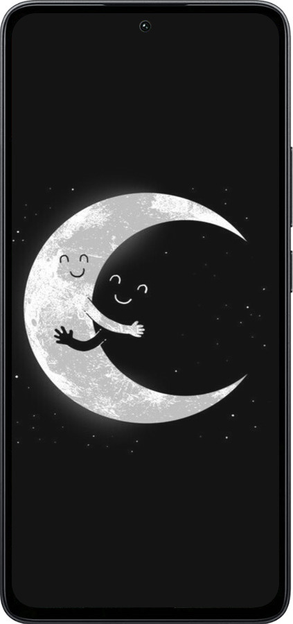 Силіконовий чехол Місячні обійми для Xiaomi Poco M7 Pro 5G - 6508u-3942 изображение 