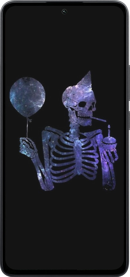 Силиконовый чехол Скелетное искусство для Xiaomi Poco M7 Pro 5G - 6536u-3942 изображение 