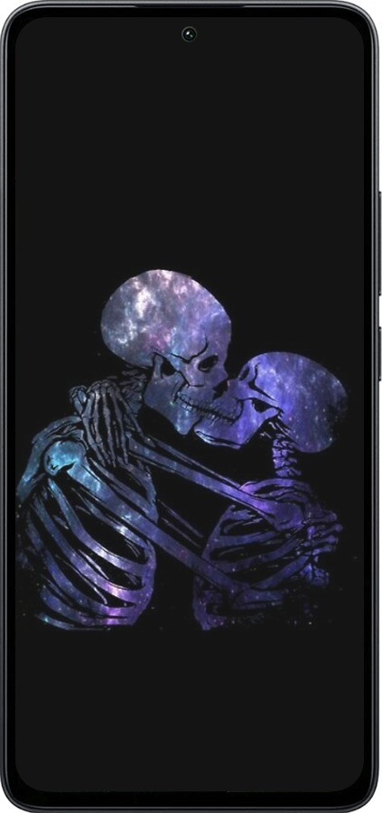 Силиконовый чехол С изображением скелета для Xiaomi Poco M7 Pro 5G - 6537u-3942 изображение 