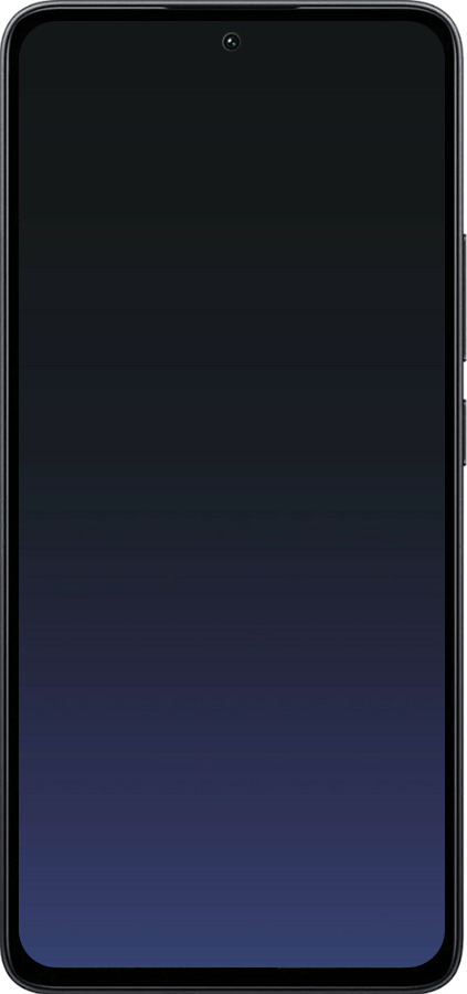 Силиконовый чехол Градиент в тёмно - синем стиле для Xiaomi Poco M7 Pro 5G - 6542u-3942 изображение 