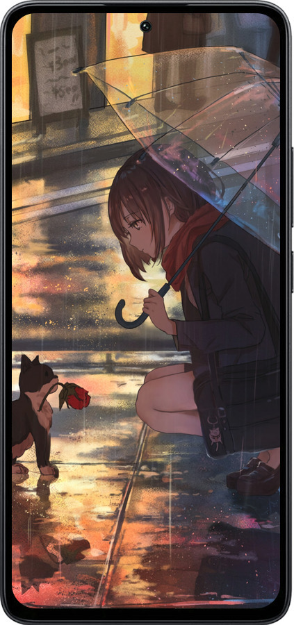 Силиконовый чехол Anime для Xiaomi Poco M7 Pro 5G - 6609u-3942 изображение 