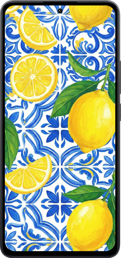 Силиконовый чехол Grocery Girl Italian Summer для Xiaomi Poco M7 Pro 5G - 6766u-3942 изображение 