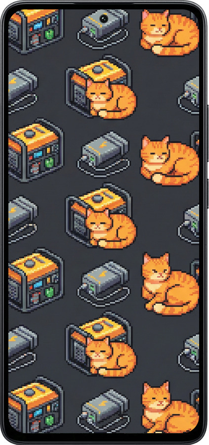 Силиконовый чехол Autonomous Zone для Xiaomi Poco M7 Pro 5G - 6771u-3942 изображение 