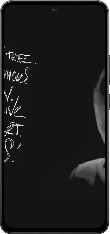 Силиконовый чехол Анонимус для Xiaomi Poco M7 Pro 5G - 832u-3942 изображение 