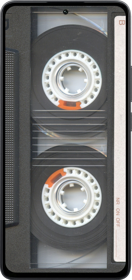 Силіконовий чехол Касета  для Xiaomi Poco M7 Pro 5G - 876u-3942 изображение 