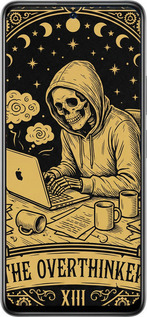 Силиконовый чехол The Overthinker для Xiaomi Redmi Note 10 Pro 5G - 6774u-3333 изображение 