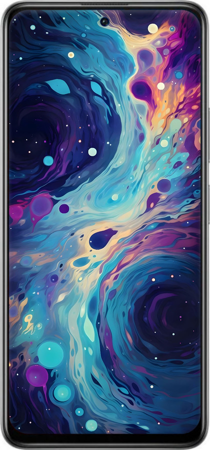 Силіконовий чехол Арт акварель для Xiaomi Poco X3 GT - 6329u-2511 изображение 