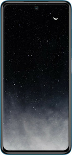 TPU чехол Голубые облака, Голубая луна для Xiaomi Poco X3 - 6396b-2073 изображение 