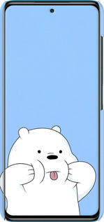 3D пластиковий матовий чехол Милий ведмедик для Xiaomi Poco X3 Pro - 6357m-2938 изображение 