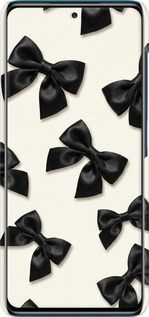 3D пластиковий матовий чехол Dark Coquette для Xiaomi Poco X3 - 6765m-2073 изображение 