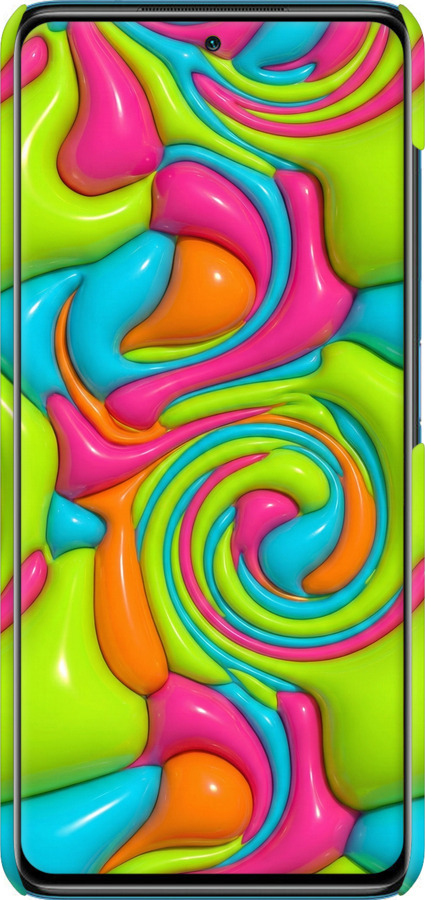 3D пластиковый матовый чехол Y2K Jelly Dream для Xiaomi Poco X3 Pro - 6780m-2938 изображение 