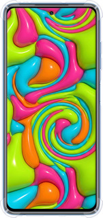 Силикон с усиленными углами чехол Y2K Jelly Dream для Xiaomi Poco X3 Pro - 6780sp-2938 изображение 