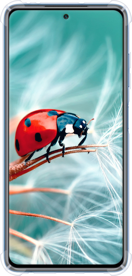 Силикон с усиленными углами чехол Божья коровка для Xiaomi Poco X3 - 6049sp-2073 изображение 