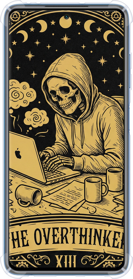 Силіконовий протиударний с посиленими кутами чехол The Overthinker для Xiaomi Poco X3 Pro - 6774sp-2938 изображение 