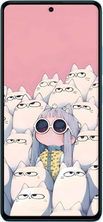 TPU чехол Малышка с котами для Xiaomi Poco X5 Pro 5G - 6295b-3027 изображение 
