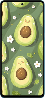TPU чехол Авокадо для Xiaomi Redmi Note 12 Pro Speed - 6380b-3334 изображение 