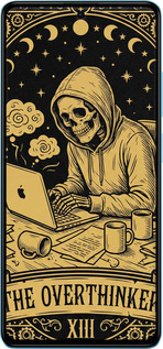 TPU чехол The Overthinker для Xiaomi Redmi Note 12 Pro Speed - 6774b-3334 изображение 