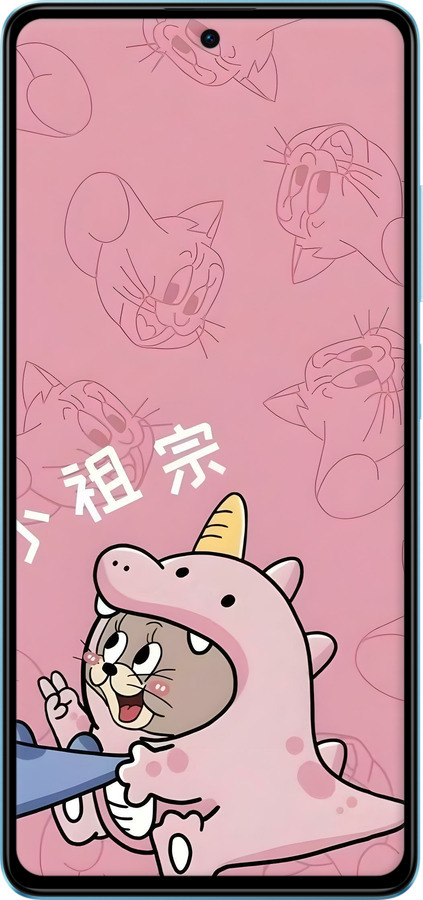 Силіконовий чехол Том і джеррі 2 для Xiaomi Redmi Note 12 Pro Speed - 6359u-3334 изображение 
