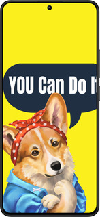 TPU чехол чехол с корги You Can Do It для Xiaomi Poco X6 PRO - 6184b-3497 изображение 