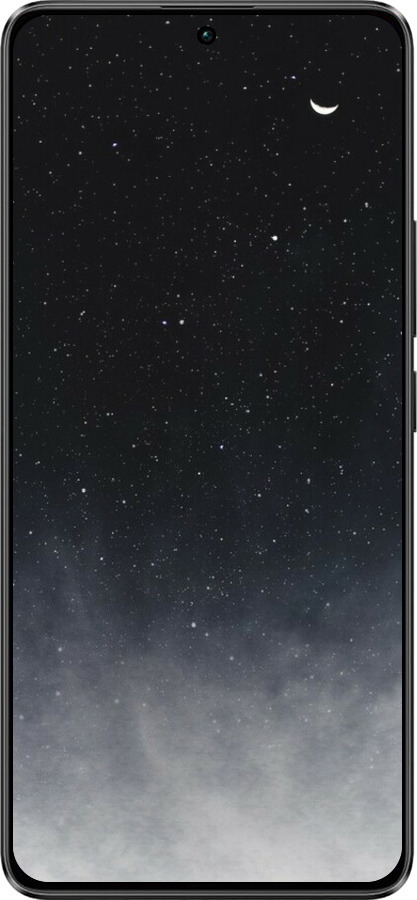 TPU чехол Голубые облака, Голубая луна для Xiaomi Redmi Note 13 Pro 5G - 6396b-3392 изображение 