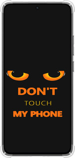 Силикон с усиленными углами чехол Don't touch the phone для Xiaomi Turbo 4 - 4261sp-4013 изображение 