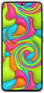 Силіконовий протиударний с посиленими кутами чехол Y2K Jelly Dream для Xiaomi Turbo 4 - 6780sp-4013 изображение 