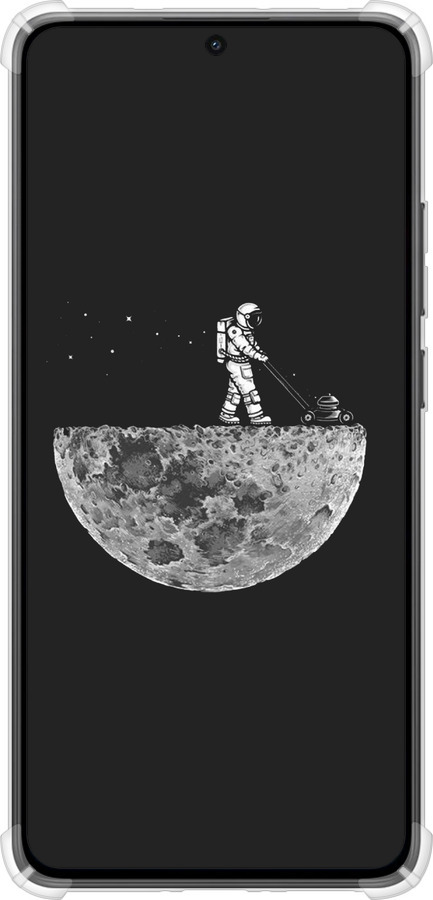 Силикон с усиленными углами чехол Moon in dark для Xiaomi Turbo 4 - 4176sp-4013 изображение 