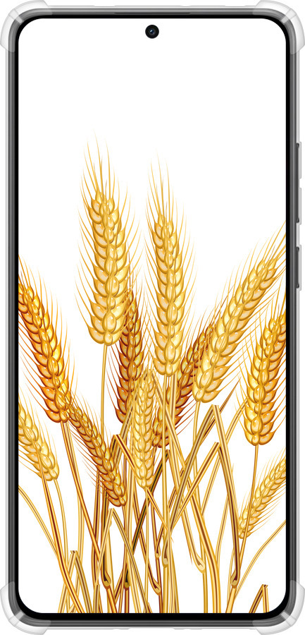 Силикон с усиленными углами чехол Колоски пшеници для Xiaomi Turbo 4 - 5866sp-4013 изображение 