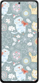 Силиконовый чехол Котята v3 для Xiaomi POCO X7 PRO - 1223u-3907 изображение 