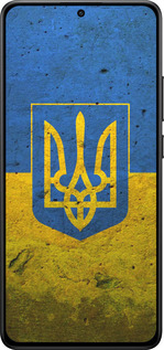 Силиконовый чехол Флаг и герб Украины 2 для Xiaomi POCO X7 PRO - 378u-3907 изображение 