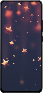 Силиконовый чехол Падающие звезды для Xiaomi POCO X7 PRO - 3974u-3907 изображение 