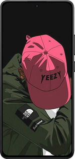 Силіконовий чехол logo de yeezy для Xiaomi Turbo 4 - 3995u-4013 изображение 