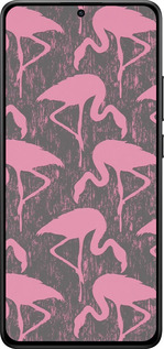 Силиконовый чехол Vintage-Flamingos для Xiaomi Turbo 4 - 4171u-4013 изображение 
