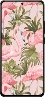 Силиконовый чехол фламинго 2 для Xiaomi POCO X7 PRO - 4360u-3907 изображение 