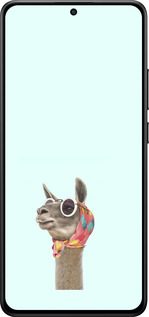 Силиконовый чехол Модная лама для Xiaomi POCO X7 PRO - 4479u-3907 изображение 
