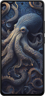 Силиконовый чехол Осьминог для Xiaomi Turbo 4 - 5551u-4013 изображение 