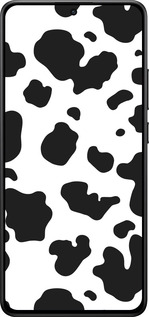 Силиконовый чехол Шкура коровы для Xiaomi Turbo 4 - 5576u-4013 изображение 