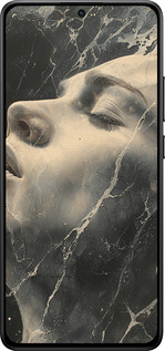 Силиконовый чехол Мраморная женщина для Xiaomi POCO X7 PRO - 6040u-3907 изображение 
