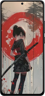 Силиконовый чехол Сумерки воина: Танец с катаной для Xiaomi POCO X7 PRO - 6123u-3907 изображение 