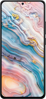 Силиконовый чехол Мрамор красивый для Xiaomi Turbo 4 - 6376u-4013 изображение 