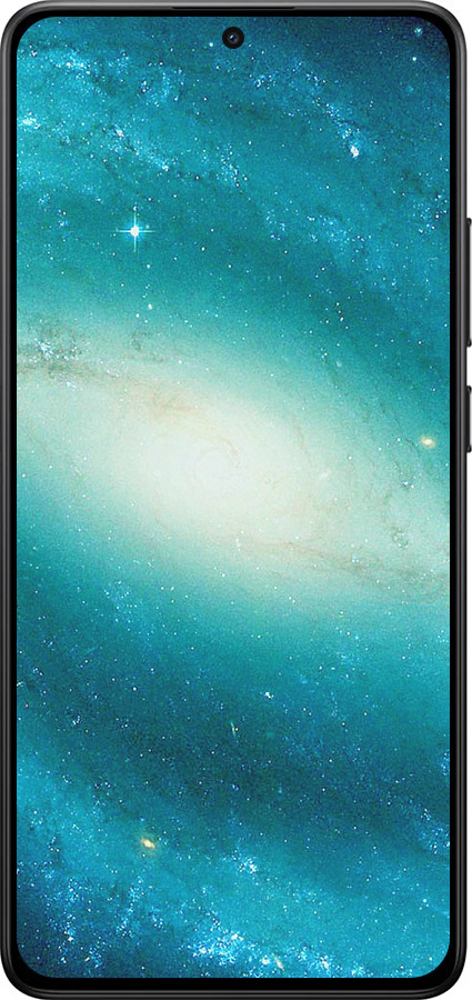 Силиконовый чехол Голубая галактика для Xiaomi Turbo 4 - 177u-4013 изображение 