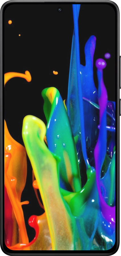 Силиконовый чехол брызги краски для Xiaomi POCO X7 PRO - 3957u-3907 изображение 