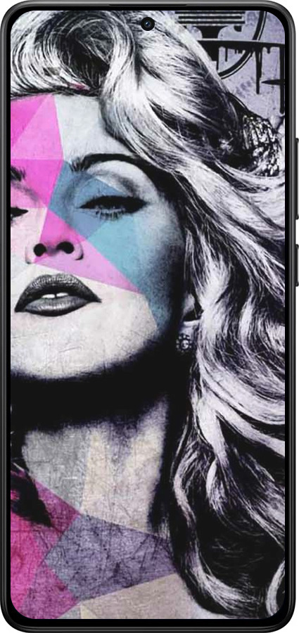 Силіконовий чехол Art-Madonna для Xiaomi Turbo 4 - 4131u-4013 изображение 