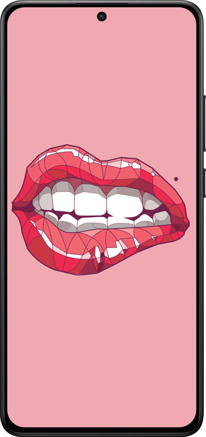 Силіконовий чехол Sexy lips для Xiaomi POCO X7 PRO - 4174u-3907 изображение 