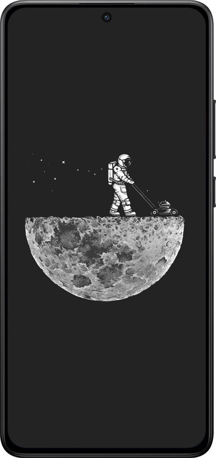 Силиконовый чехол Moon in dark для Xiaomi POCO X7 PRO - 4176u-3907 изображение 